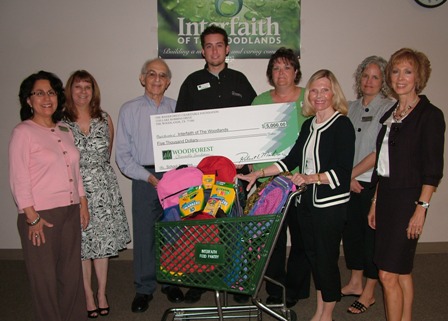 $5,000 Donation to Interfaith for School Supplies