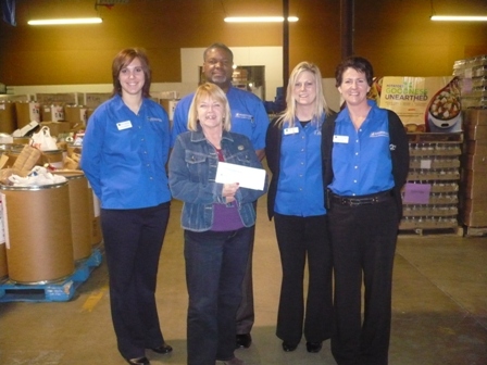 The Foodbank, Inc. Receives $2,700 Donation