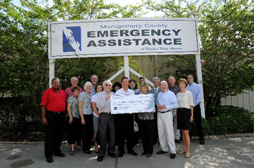 Montgomery County Emergency Assistance Receives $10,000 Contribution