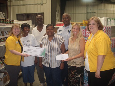 Montgomery Area Food Bank Receives $1,500 Donation