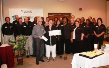 United Way Community Food Bank Receives $2,100 Donation