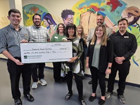 Community Harvest Food Bank of NE Indiana recently received a $1,740.00 donation from WCF.