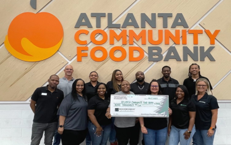 Atlanta Community Food Bank received a donation from WCF.