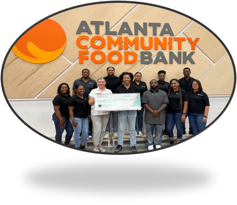 Atlanta Community Food Bank received a donation from WCF.