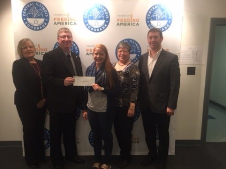Central Illinois Foodbank received $5,100 from WCF.