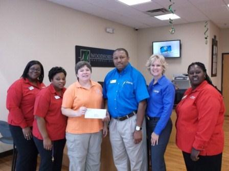 Food Bank of Central Louisiana receives $230 donation from WCF.