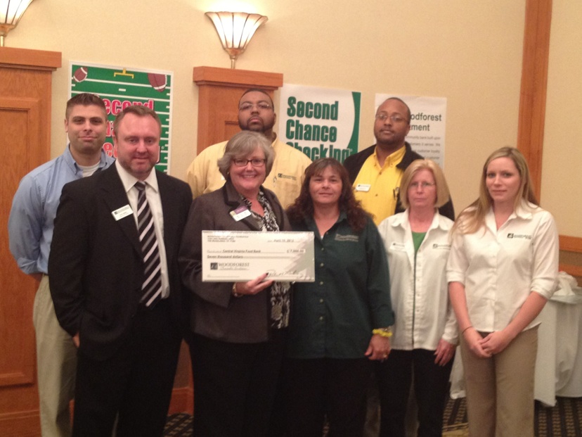 Feed More – Central Virginia Food Bank receives $7,000 donation from WCF.