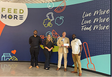 Feed More Virginia recently received a $8,600.00 donation from WCF.