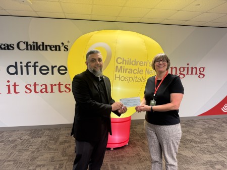 Children’s Miracle Network recently received a $10,000.00 donation from WCF.