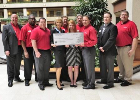 Dare to Care Food Bank receives $3,220 donation from Woodforest Charitable Foundation.