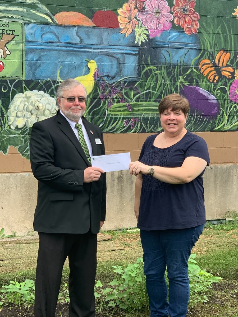 Food Bank of Central Louisiana received a $560.00 donation from WCF.