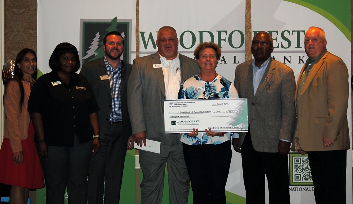 Food Bank of Eastern and Central North Carolina Inc. received $26,000 from WCF.