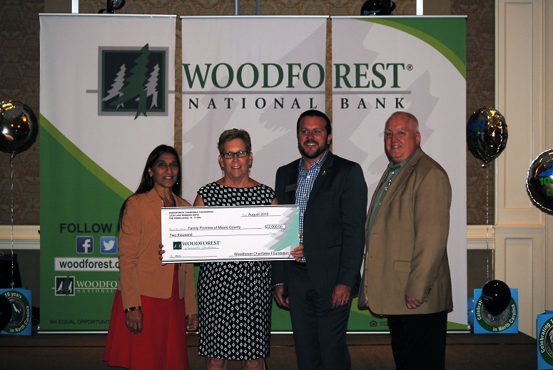 Family Promise of Monroe County received $1,000 from WCF.