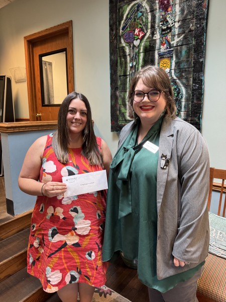 Facing Hunger Food Bank recently received a $900.00 donation from WCF.