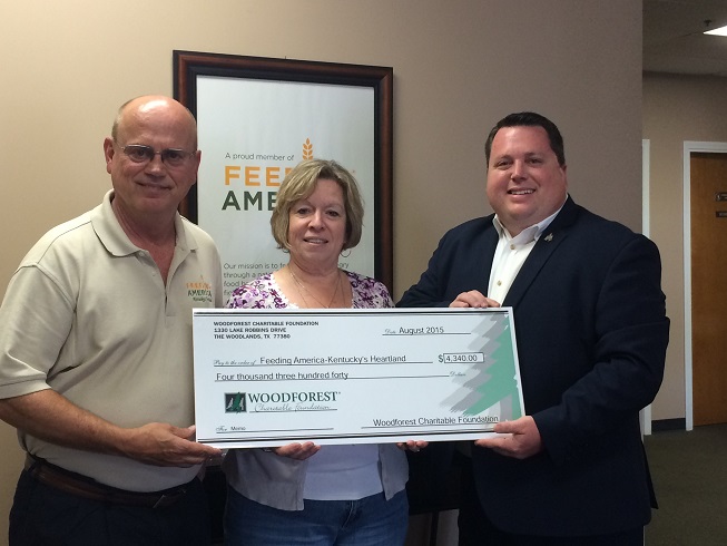 Feeding America - Kentucky’s Heartland receives $4,200 donation from WCF.