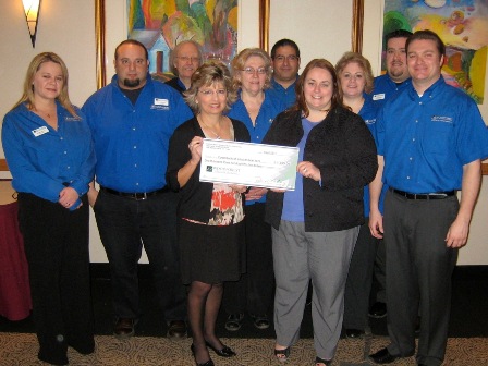 Food Bank of Central New York Receives $1,355 Donation