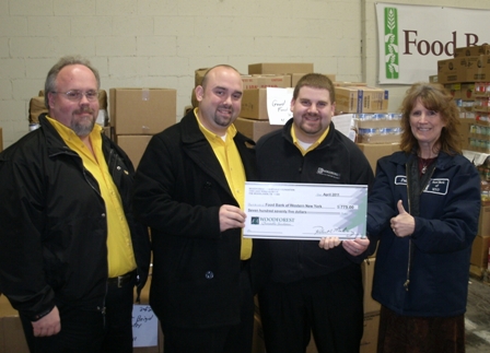 Food Bank of Western New York Receives $775 Donation