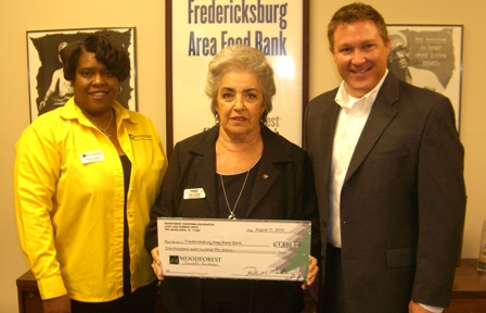 Fredericksburg Area Food Bank Receives $1,850 Donation
