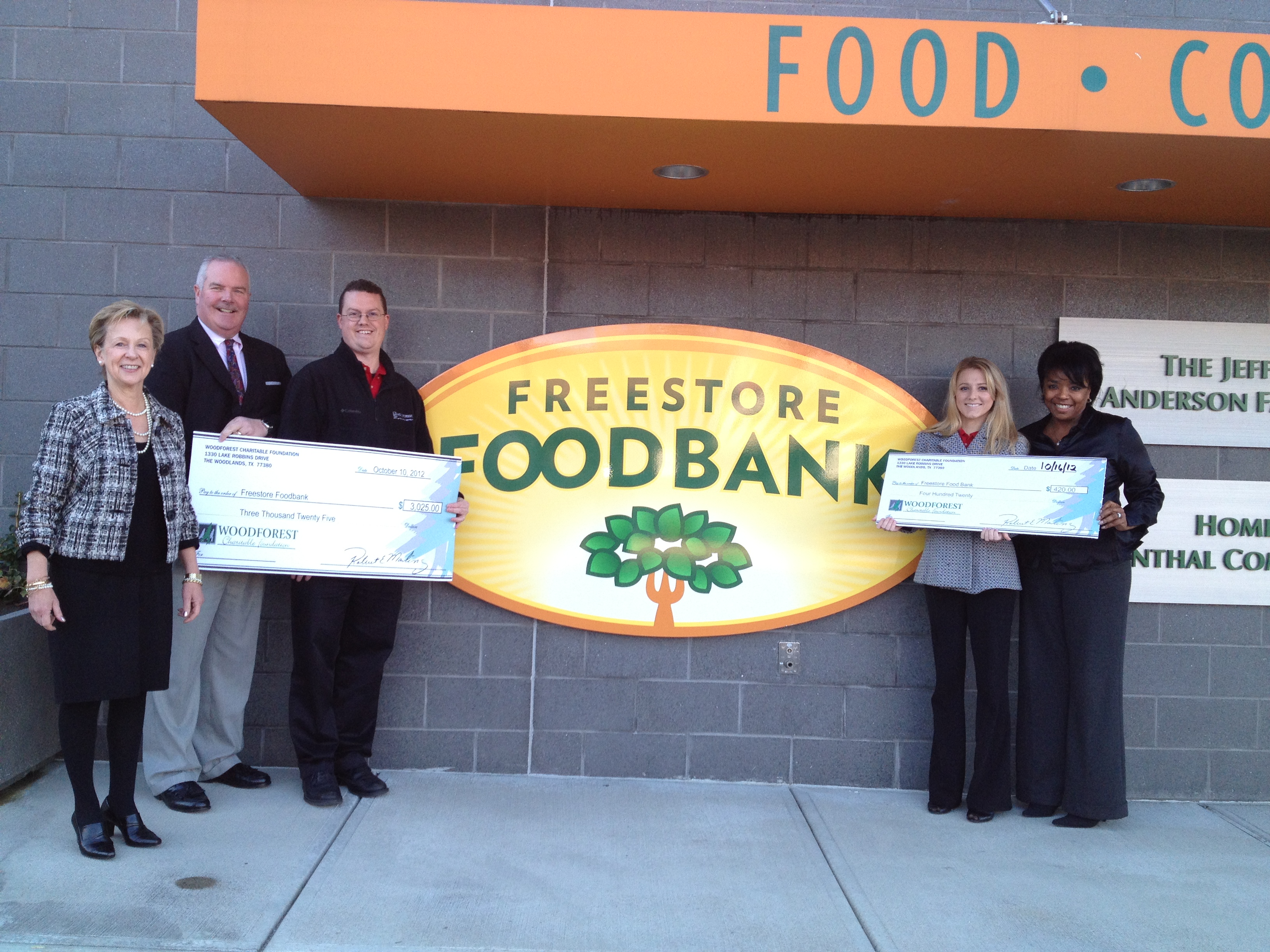 Freestore Foodbank receives $420 donation from WCF.