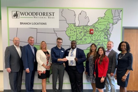 Gleaners Food Bank of Indiana recently received a donation from The Woodforest Charitable Foundation