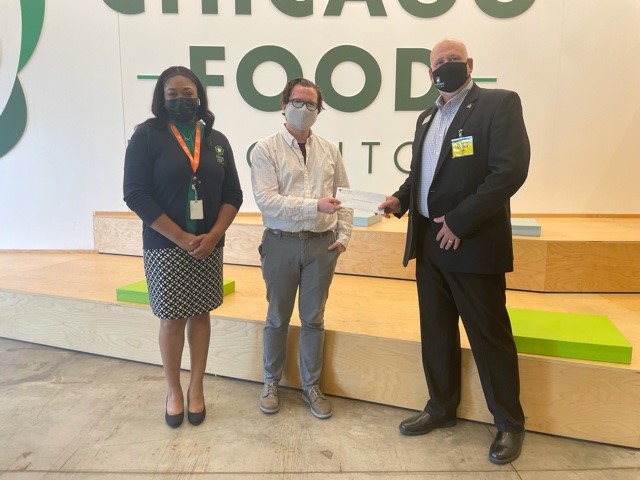 Greater Chicago Food Depository recently received a $700.00 donation from WCF.