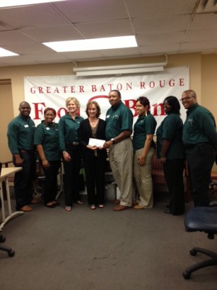 Greater Baton Rouge Food Bank receives $460 donation from Woodforest Charitable Foundation.