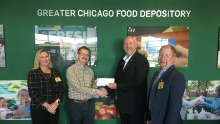 Greater Chicago Food Depository received a $1,000 donation from WCF.