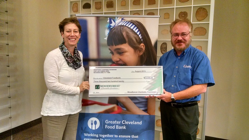 Cleveland Food Bank received $3,220 from WCF.