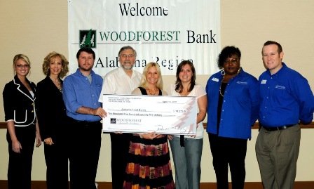 Food Bank of North Alabama Receives $2,645 Donation