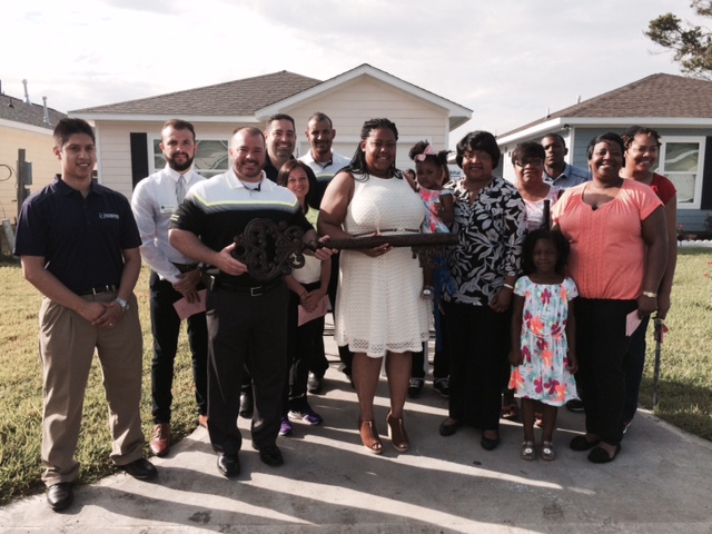 Habitat for Humanity Northwest Harris County completes Woodforest Home.