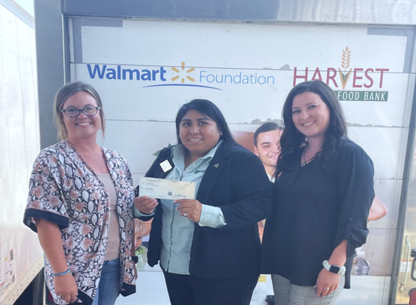 Harvest Texarkana recently received a $900.00 donation from WCF.