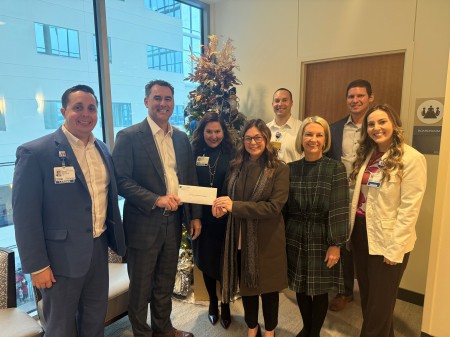 The Houston Methodist Foundation recently received a $250,000.00 donation from WCF.