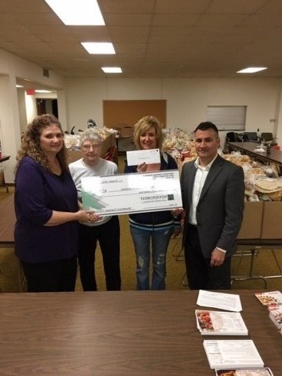 Lower Vally Cooperative Ministries recevied $1,105 from WCF.
