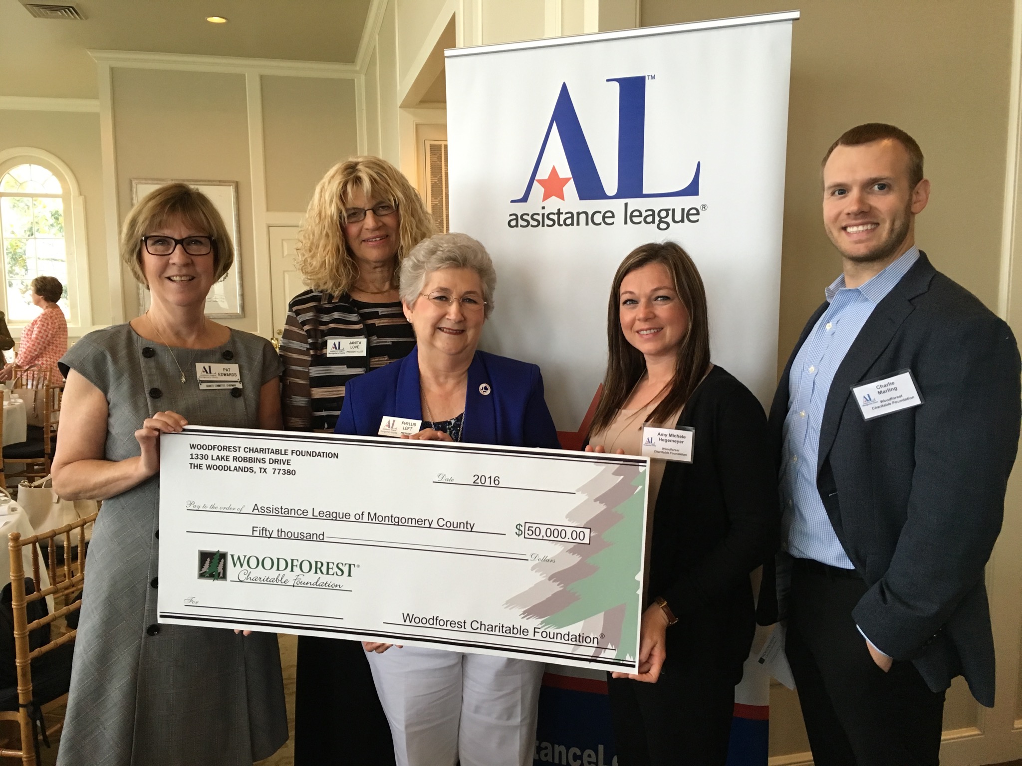 Montogmery County Assistance League receives $50k