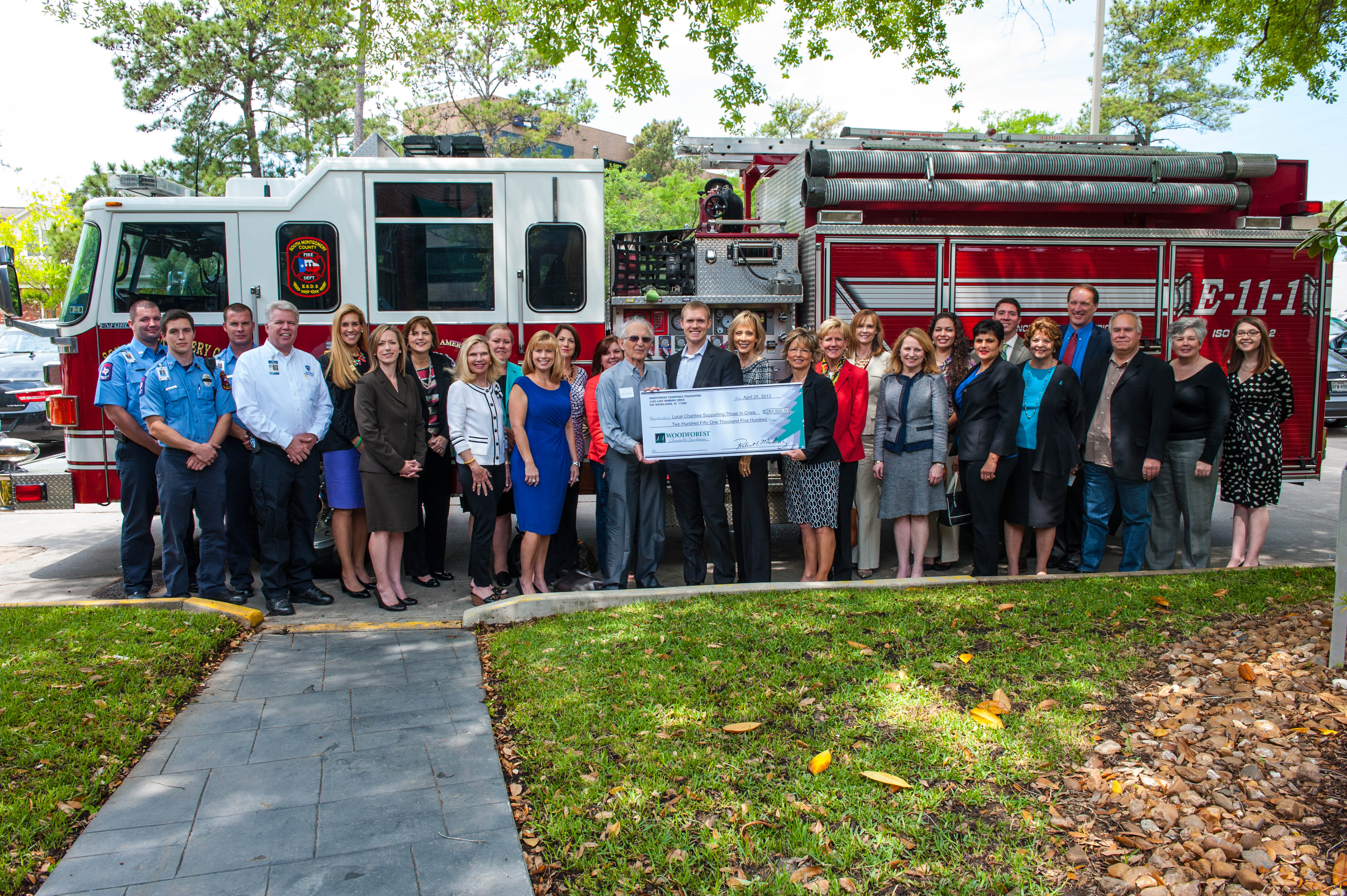 Charities receive $251,500 at Woodforest Charity Partnership Luncheon.
