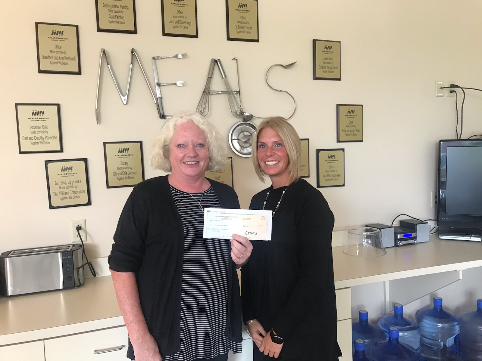 Meals on Wheels of Chemung County, Inc. received a $815.00 donation from WCF.