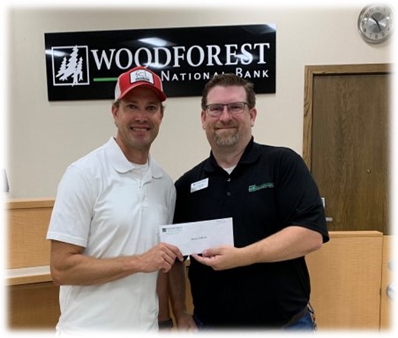 Mission 2540 recently received a $620 donation from WCF.