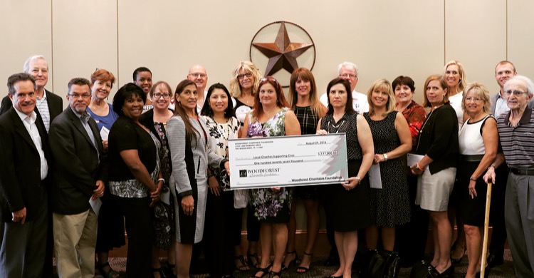 Woodforest Charitable Foundation recently donated over $1 million.