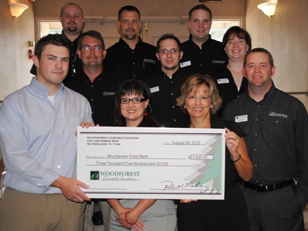 Mountaineer Food Bank Receives $3,500 Donation