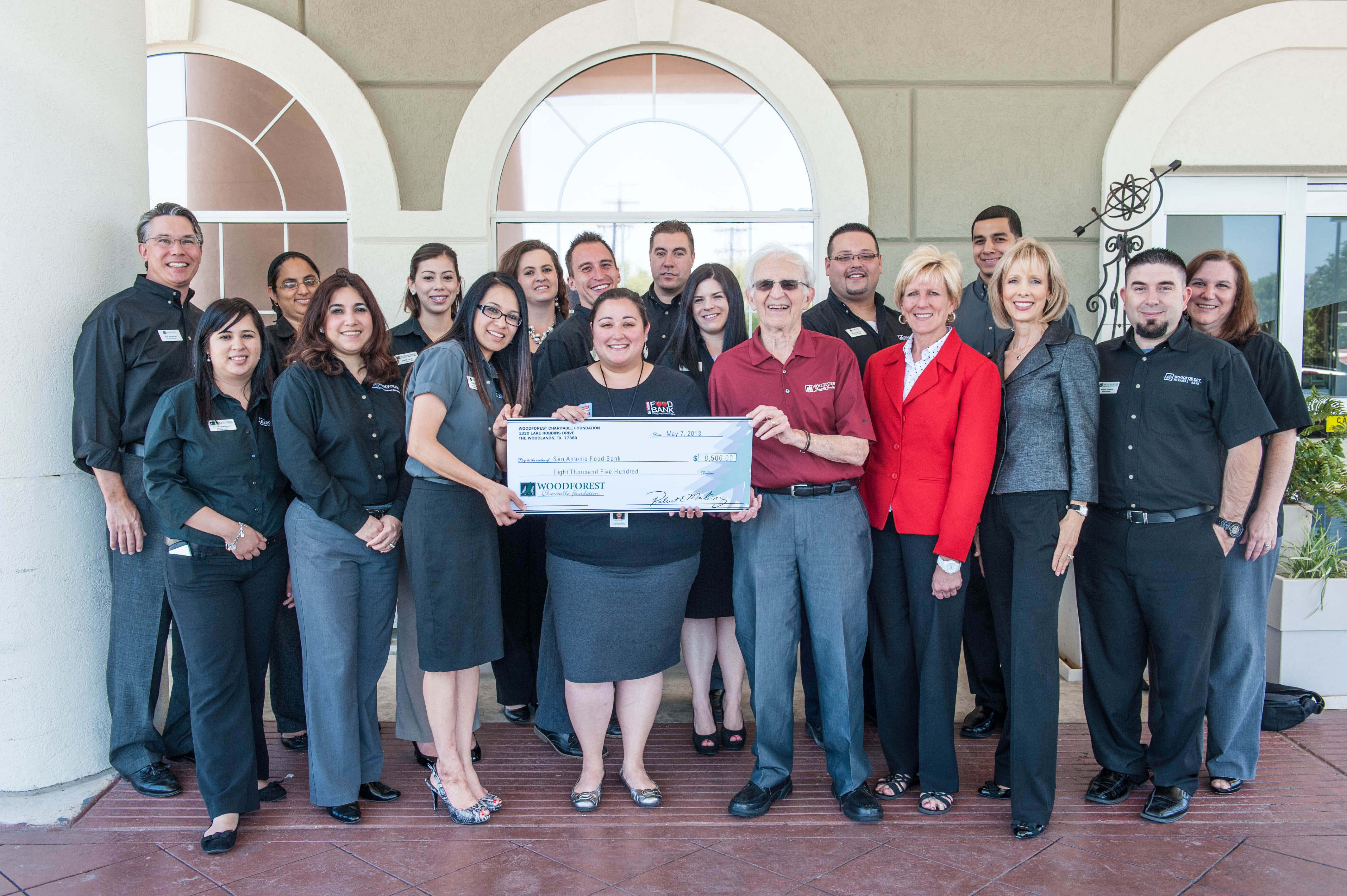 San Antonio Food Bank receives $8,500 from Woodforest Charitable Foundation.