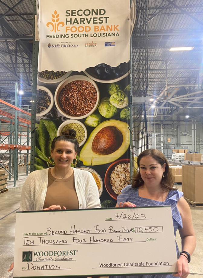 Second Harvest Food Bank of Greater New Orleans and Acadiana received $10,450.00 from WCF.