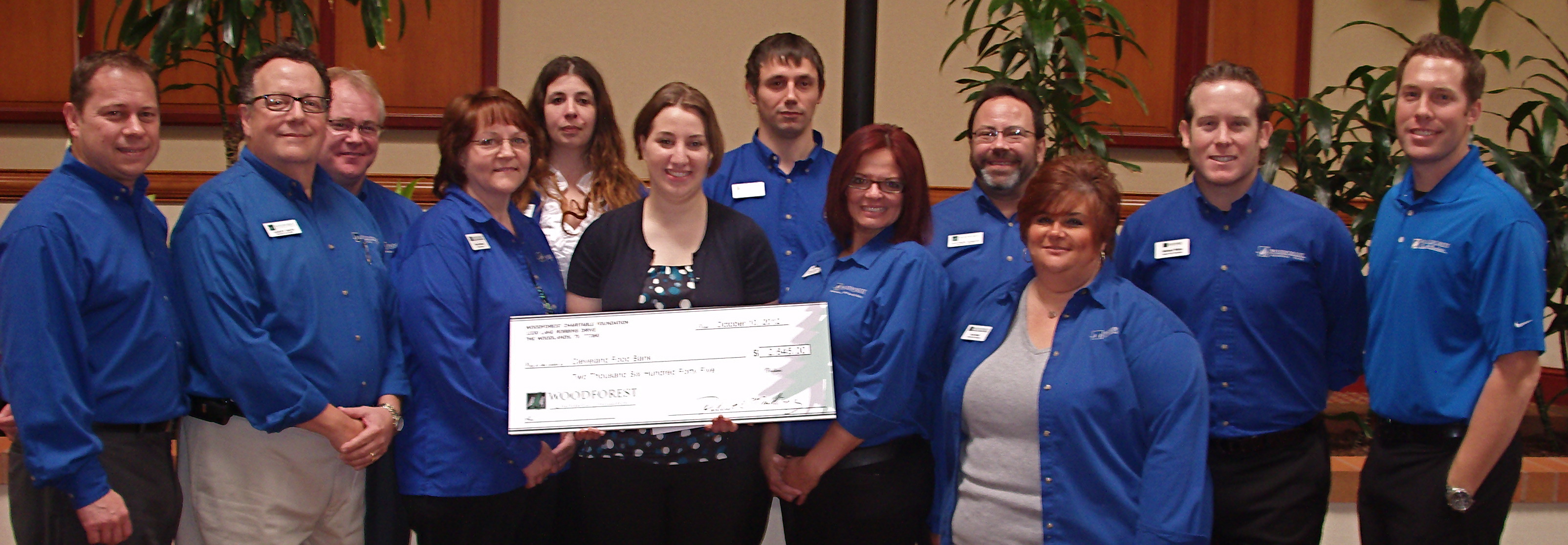 Second Harvest Food Bank of North Central Ohio receives $1,135 donation from WCF.