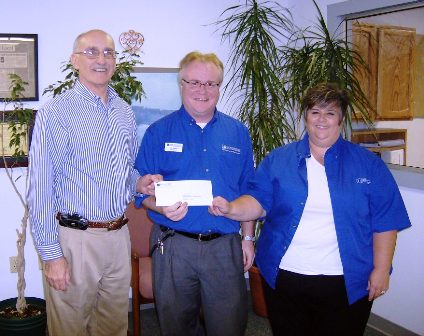 Second Harvest Food Bank of the Mahoning Valley Receives $2,130 Donation