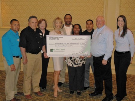 Second Harvest Food Bank of Southeast North Carolina receives $1,905 donation from WCF.