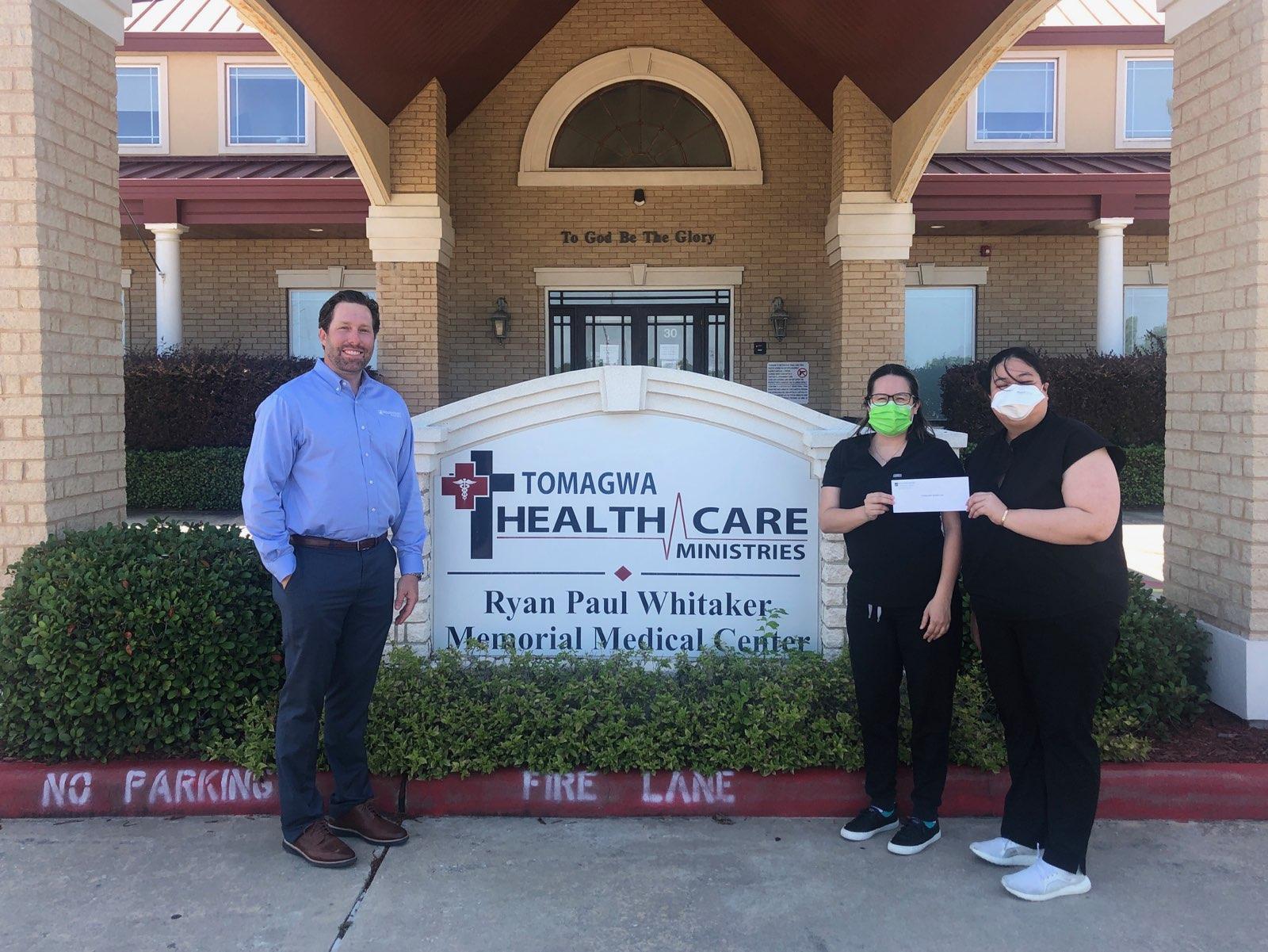 TOMAGWA HealthCare Ministries Receives $5,000 Donation
