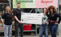 Dare to Care Food Bank recently received a $3,370.00 donation from WCF.