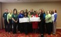 Bay Area Food Bank receives $1,595 donation from Woodforest Charitable Foundation.