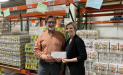 Blue Ridge Area Food Bank received a donation from WCF.
