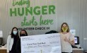 Central Texas Food Bank recently received a $6,200.00 donation from WCF.