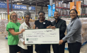 Community Food Bank of Central Alabama received a donation from WCF.